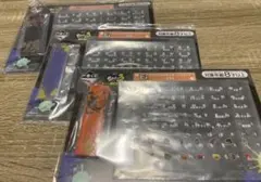 【3点セット】スプラ3 一番くじ イカしたカスタムネームプレート 【未開封】