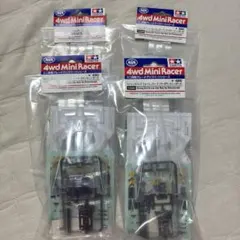 ウイニングバード　フォーミュラー　クリヤーボディセット(ポリカ) 4個のサムネイル