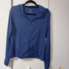 エアリズムUVカットメッシュフルジップパーカー