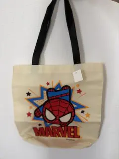 marvel スパイダーマン　不織布トートバックのサムネイル