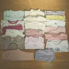 女児長袖・半袖まとめ売り　　　95〜100cm　19点