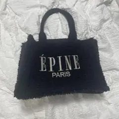 ÉPINE PARIS トートバッグ ブラック - メルカリ