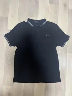 FRED PERRY ブラック ポロシャツ XL