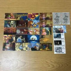 ディズニー 100周年記念 ステッカー ポストカード 26点まとめ売り 一番くじ