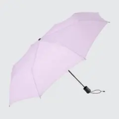 UNIQLO軽量 折りたたみ傘 晴雨兼用 ライトパープルのサムネイル