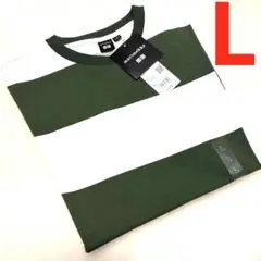 ユニクロmarimekko ストライプ Tシャツ Lサイズ