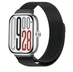 Redmi watch 4/5 交換バンド 替えベルト シルバー ミラネーゼ