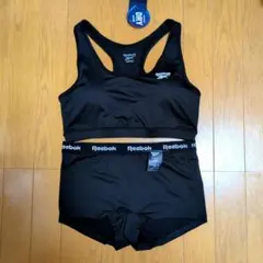 Reebok ブラジャーショーツセット LLサイズ ブラックのサムネイル