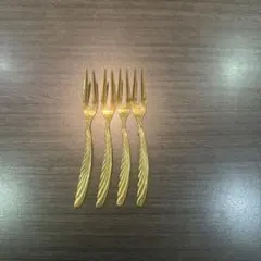 RICHFIELD 18-8 G.P ゴールド ヒメフォーク 4本セット