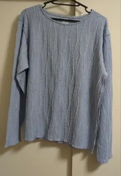 COEN ライトブルー 長袖 Tシャツ L