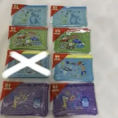 ディズニー/Ｐi x er キャラクターポーチ (9✖️13) 7個セット