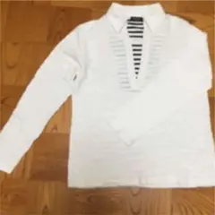 コムサイズム  COMME CA ISM   ボーダーカットソー