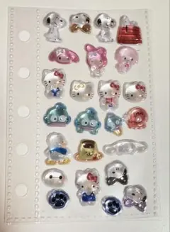 【正規品】ボンボンドロップシール サンリオ ミニ おすそ分け　キティ