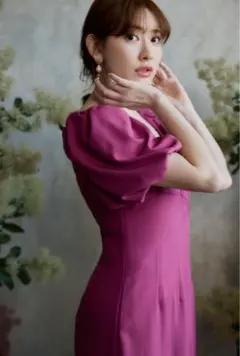 Her lip to Fountain Lace Up Bow Dress - メルカリ