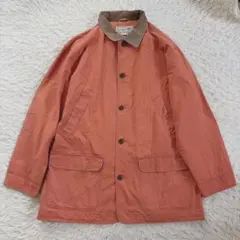 美品　L.L.Bean ハンティングジャケット　フィールドジャケット　オレンジ