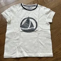 PETIT BATEAU ヨットロゴ Tシャツ 128cmのサムネイル