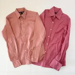 RALPH LAUREN SPORT シャツ ピンク 2枚セット 7号 11号