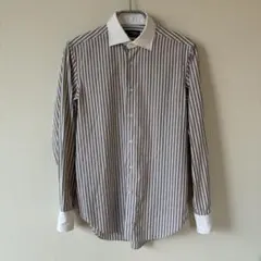 鎌倉シャツ maker's shirt 38-85 ブラウン クレリックのサムネイル
