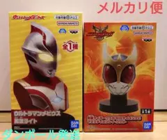 ウルトラマンメビウス 胸像ライト 仮面ライダークウガ ソフビ