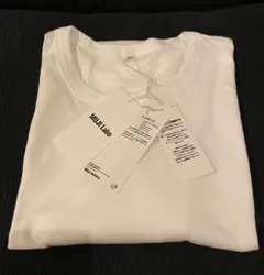 新品 MUJI Labo 昔ながらの製法で編み立てた天竺クルーネック半袖Ｔシャツ