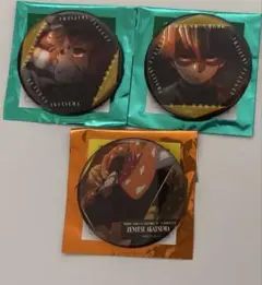 鬼滅の刃　我妻善逸　劇場版　無限城編　缶バッジ　3点セット