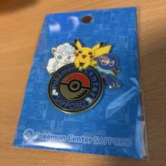 ポケモンセンターサッポロ限定 ロゴピンズ ピンバッジ　札幌のサムネイル