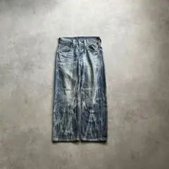 00s y2k levi's 503 鬼ヒゲ ハチノス ワイド デニム パンツ