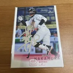 BBM 北海道日本ハムファイターズ 野村佑希 銀箔サイン - メルカリ