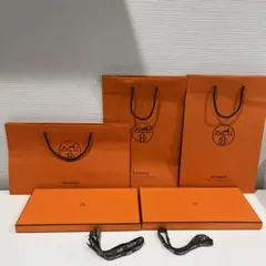 エルメス　空箱　ショッパー　リボン