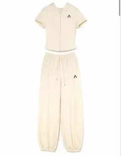 andmary Coco loose sweat set up ivory - メルカリ