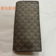 【匿名配送】EMPORIO ARMANI 長財布 モノグラム柄のサムネイル
