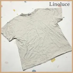 Linoluce リノルーチェ 半袖Tシャツ ベージュ レディース クルーネック