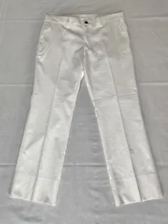 美品 adidas Golf パンツ 白 メンズ XO ゴルフ