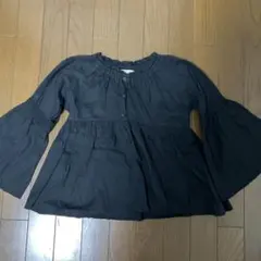 グローバルワークフレアスリーブチュニック キッズウェアXXL