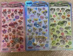 パワーパフガールズ うるちゅるポップシールセット　3枚