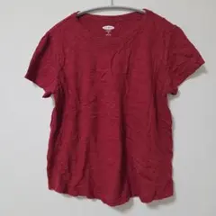 オールドネイビー Tシャツ クルーネック 半袖 S ワインレッド カジュアルのサムネイル