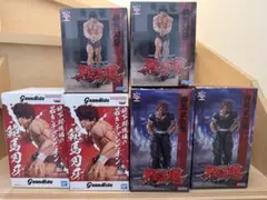 刃牙 一番くじ マスクフィギュア 3体セット 烈海王 愚地独歩 花山薫