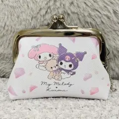 がま口 がま口ポーチ コインケース　クロミ　マイメロ