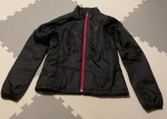 adidas レディースジャケット 黒 赤