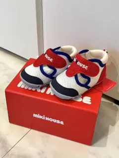 ✴︎ファーストシューズ✴︎ミキハウス ダブルラッセル ファーストベビーシューズ