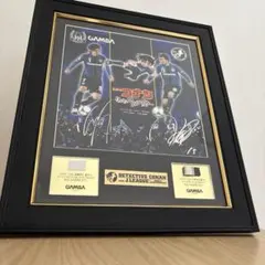 【新品】遠藤保仁元選手　シューズ型グラス PR－遠藤保仁選手が選んだスパイク、アンブロ「GEOMETRA」の高