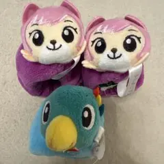 しまじろう ぬいぐるみ リストバンド3点セット