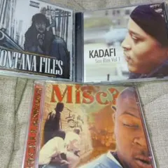 Montana Files, KADAFI, Misc? ３枚　g-rap