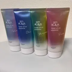 SKIN AQUA トーンアップUVエッセンス　4種類4本セット