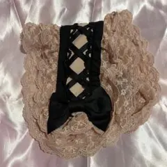 ロリータ ヘッドドレス レース 編み上げ リボンのサムネイル