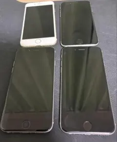 iPhone 6 4台セット　黒3 白1