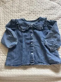 【H&M】 #135 デニムブラウス　12m-18m