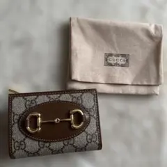 GUCCI ホースビット1955 カードケースウォレット 二つ折り財布
