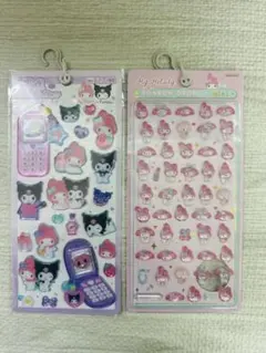 《正規品》マイメロディ クロミ ボンボンドロップ 平成ハッピーフォン 2枚セット