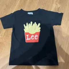 Lee フライドポテト プリント Tシャツ ブラックのサムネイル